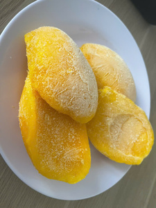 Tranches de mangue congelées de haute qualité, fruits tropicaux congelés, fournisseur en gros, prix compétitif, OEM ODM Export - Product Image 1