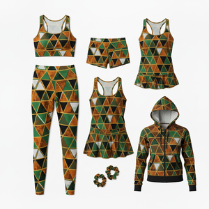 Conjuntos Deportivos de Dos Piezas para Mujer, Tallas Grandes, Leggings y Top Deportivo, Cinturón de Encaje, Sin Mangas, Ropa de Gimnasio Ajustada, Conjuntos de Yoga - Product Image 6