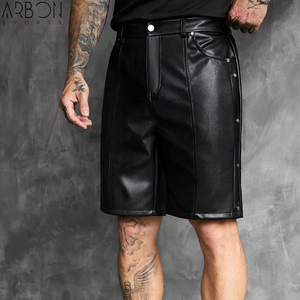 Shorts en similicuir pour hommes, style 2026, dernière collection, prix de gros, service OEM ODM, durables, sur mesure, meilleur fournisseur - Product Image 6