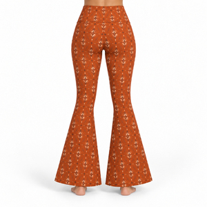 Bell Bottom <b>Legging</b> Offers Comfortable Stretch Smooth Texture And Easy Movement For Exercise Fitness And Modern Everyday Wear - Product Image 3