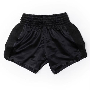 Pantalones Cortos de Muay Thai Personalizados para Hombre, Cintura Alta, Satén, Color Sólido, Cierre Elástico, Transpirables, Antiarrugas, Casuales - Product Image 1