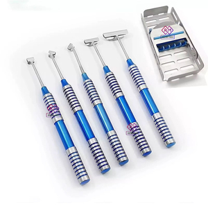 Proveedor Global de Confianza: Kit de Instrumentos Quirúrgicos Manuales de 5 Piezas para Implantes Dentales y Flap Lingual, para Uso Clínico, Set Dental MEDICAB - Product Image 1