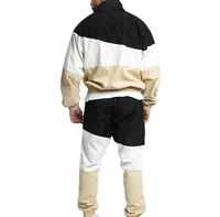 Nouvelle Collection : Ensemble Coupe-Vent Imprimé Personnalisé avec Logo, Style Streetwear à Capuche et Cordon de Serrage, Manches Longues, Panneaux Respirants – Vente en Gros