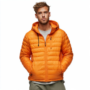 Outerwear Down <b>Padded</b> Jacket Men Lightweight Hood <b>Padded</b> Coat Men's High Quality Winter <b>Padded</b> Hood Jacket Mens - Product Image 4