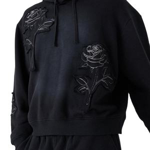 Pull-over surdimensionné personnalisé de haute qualité avec logo personnalisé Dernière conception OEM ODM Survêtement pour hommes - Product Image 5