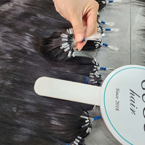 ผมต่อเวียดนามแท้ 100% แบบตรงธรรมชาติ เกรด H6 ความยาว 16-30 นิ้ว ขายส่ง - Product Image 1