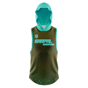 Sudadera sin mangas personalizada gruesa y lisa para invierno, de poliéster/algodón, transpirable, para entrenamiento, con apliques bordados, para hombre - Product Image 1