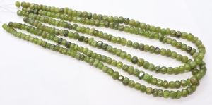 ลูกปัดเวสโซไนต์สีเขียว AAA แบบเรียบ ขนาด 6-7 มม. ลูกปัดเวสโซไนต์ดิบขัดเงา ขนาด 16 นิ้ว ลูกปัดเวสโซไนต์แบบหลวมสำหรับทำเครื่องประดับ - Product Image 6
