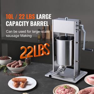 Insaccatrice Manuale a Doppia Velocità 10L/22LBS Verticale in Acciaio Inox 304 per Alimenti, Usata - Product Image 4
