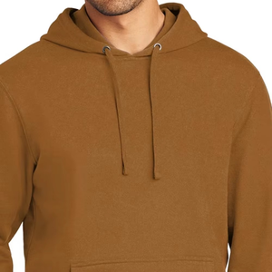 High Quality Oversized Hoodies For Men Heavyweight Cotton Fleece Streetwear Pullover <b>Sweatshirts</b> With Custom Logo - Product Image 3