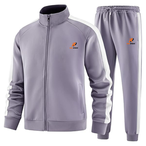 Ensemble de survêtement 2 pièces, pull-over, ensemble de sport, hiver, décontracté, chaud, jogging, running, survêtements pour hommes et femmes, survêtements athlétiques - Product Image 4