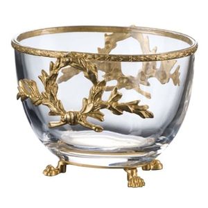 Preimium Designer Metal Bowl World Trending Home Decor Bowl for Luxury Dining Table Styling Bowl Centerpiece counter tabletop - Product Image 5