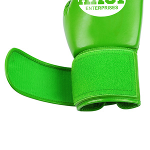 Guantes de boxeo de cuero profesional, MMA, saco de boxeo de combate, guantes de entrenamiento Muay Thai - Product Image 4