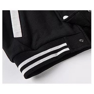 Chaqueta de béisbol universitaria de equipo de pedido a granel para hombres, chaquetas universitarias juveniles hechas a medida, abrigo polar de etiqueta privada de corte y costura de envío rápido - Product Image 5