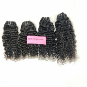Paquetes de Cabello Humano Remy Indio Virgen sin Procesar al por Mayor, 100% Natural, Color Negro, Cutícula Alineada, 100g, Cabello Humano Doble Cosido a Máquina - Product Image 6