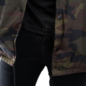 Veste coupe-vent camouflage pour homme, style tendance, respirante, couleur violette - Product Image 6