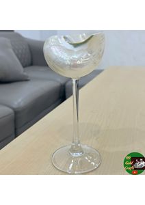 Gobelet en coquillage marin fait main de luxe, coupe à vin créative pour les mariages, les événements et le marché des cadeaux - Product Image 2