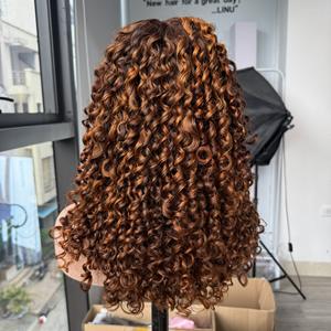 วิกผมแบบ Super Double Drawn ทรง Piano Pixie Curl ทำจากผมเวอร์จินแท้ เกรดพรีเมียมจากเวียดนาม พร้อมจัดส่งรวดเร็ว - Product Image 1