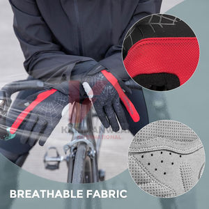 Guantes de Ciclismo para Hombre y Mujer, Antideslizantes, con Amortiguación, Acolchados, Duraderos, Transpirables, Ideales para Ciclismo de Carretera y Entrenamiento - Product Image 5