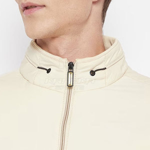Veste bomber pour homme, col montant, logo sur le devant, service OEM, design tendance, fabrication au Pakistan, vente chaude, hiver, décontractée - Product Image 4