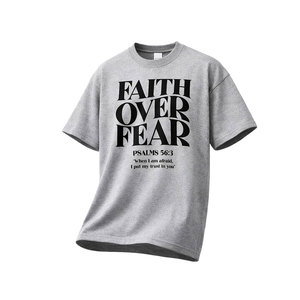 เสื้อยืดโอเวอร์ไซส์คุณภาพสูง 240 แกรม พิมพ์โลโก้ได้ ผ้าฝ้าย 100% ทรงหลวม สีพื้น ไหล่ตก สำหรับผู้ชาย - Product Image 1