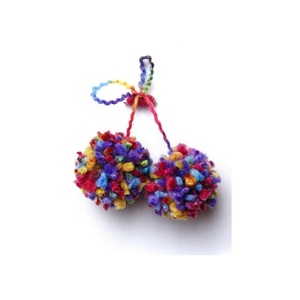 Bolas de pompón coloridas de alta calidad y ecológicas para decorar vestidos y otros productos artesanales. Compre directamente del proveedor. - Product Image 1