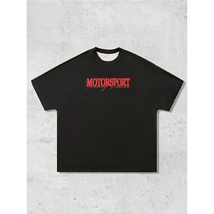 Men's Graphic Tees Shirts Unisex Vintage Cotton Tee | Oversized T-Shirt Summer Streetwear Casual <b>Aesthetic</b> <b>Tops</b> - Product Image 2