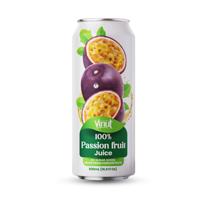 Jus de fruit de la passion Pure 100% Premium 490ml boîte Fabricant Marque privée OEM ODM Prix de gros ISO - Product Image 5