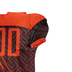 Vêtements de sport, uniforme de football américain sur mesure, couleur personnalisée, polyester respirant, séchage rapide, fabrication sur mesure, haute qualité - Product Image 5