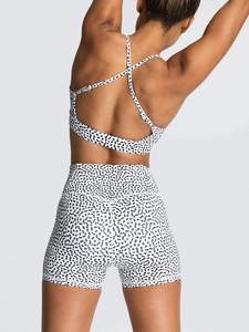 ชุดโยคะผู้หญิงทำจากโพลีเอสเตอร์ ขายส่ง ดีไซน์ใหม่ ชุดโยคะผู้หญิง รับทำโลโก้ ชุดโยคะผู้หญิง - Product Image 2