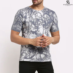 Camisetas Sublimadas de Diseño Personalizado para Hombre, Manga Corta, Estilo Fitness, Tela Suave, Transpirable, Ropa Deportiva 2026 - Product Image 1