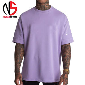 T-shirt long surdimensionné pour homme, nouvelle collection, 100% coton, séchage rapide, respirant, haute qualité, professionnel chez NURAK 2026 - Product Image 1