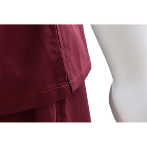 Bata de Hospital Unisex con Cuello en V, Uniforme Médico de Poliéster y Algodón, Ropa Médica Tejida, OEM ODM al por Mayor - Product Image 2