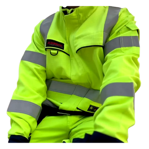 Wholesale Hi Vis Reflective Workwear <b>Jacket</b> Waterproof Windproof Safety <b>Jacket</b> for Construction Road <b>Workers</b> - Product Image 5