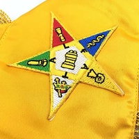Ensemble complet de commande de Star orientale oe avec ceinture brodée à la Machine avec Satin de meilleure qualité