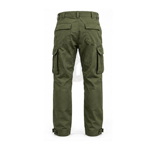 Pantalones Militares Estilo Funcional Americano, Diseño Recto, Ligeros, Ecológicos, Tela Resistente, Almacenamiento Práctico, Comodidad Relajada - Product Image 2