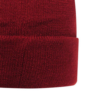 Bonnets d'hiver élégants et chauds avec logo personnalisé, couleurs unies, impression numérique, tricotés en mélange de laine, respirants, imperméables, pour hommes - Product Image 5