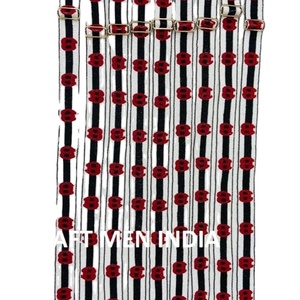 Ceintures en métal perlées multicolores faites à la main Étudiants du collège Élégant Tissu moderne Gameday Outfitting Confortable Design Formel - Product Image 1