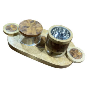 Caja de bandeja de quemador Bakhoor de madera de mango con incrustaciones de madera de alta calidad, caja de acrílico con incrustaciones, caja árabe Mubkhar Medkhan - Product Image 1
