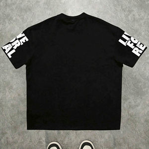 Camisetas con Hombros Caídos, Directo de Fábrica, Camiseta Gráfica Oversize, Estilo Urbano Moderno, Estilo Vintage, Corte Holgado, Camisetas Casuales - Product Image 5