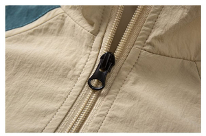 Conjunto de Chaqueta Cortavientos Casual para Hombre con Logotipo Personalizado a la Moda 2026, Conjunto de Dos Piezas de Poliéster, Traje Deportivo Cortavientos para Hombre - Product Image 4