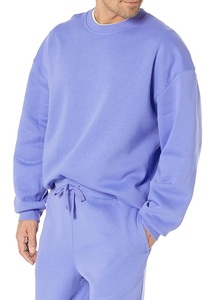 Wholesale price Stylish Long Sleeve Round Neck Shoulder Slope Solid Color Comfortable Plus Size Men's Sweatshirt From Bangladesh - Product Image 6