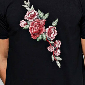 T-shirts pour hommes Streetstyle légers, à séchage rapide, 100% coton, mode, prix bas, coupe ample. - Product Image 3