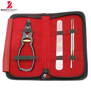 Top Trendy Product Best Quality Podiatry <b>Tools</b> For Ingrown Nail Nipper Scalpel Handle File 4 Piece Set Podiatry Instruments - Product Image 6