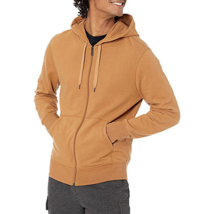 Sudadera con capucha extragrande para hombre, con cremallera, estampado digital, color liso, forro polar, informal, transpirable, con bolsillos, manga larga, estilo vintage - Product Image 6