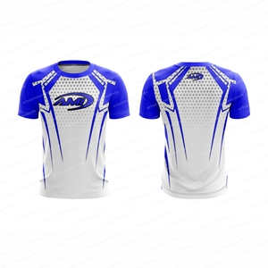 Camiseta Deportiva de Manga Corta para Hombre AMI, Amarillo y Negro, Patrón Geométrico, Secado Rápido, Cuello Redondo, Corte Regular - Product Image 4