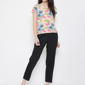 Camisetas personalizadas estampadas de manga corta para mujer, ropa exterior de moda, camisetas casuales con cuello redondo para mujer - Product Image 4