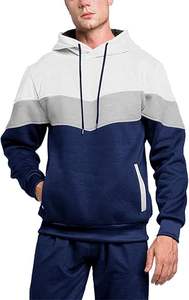 Ensemble de survêtement pour homme personnalisé de haute qualité, 2 pièces, sweat-shirt à capuche et pantalon de jogging, tenue de sport décontractée - Product Image 3