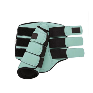 Botas de Tendón de Caballo de Tela de Color Sólido Personalizadas, Protectores de Piernas para Montar a Caballo, Tallas S, M, L - Product Image 2