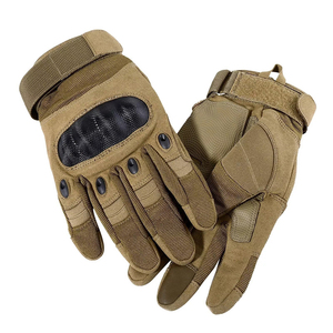 Gants complets en cuir pour activités de plein air, randonnée, chasse, sport, entraînement en salle de sport, équitation, tactiques – Meilleures ventes - Product Image 1